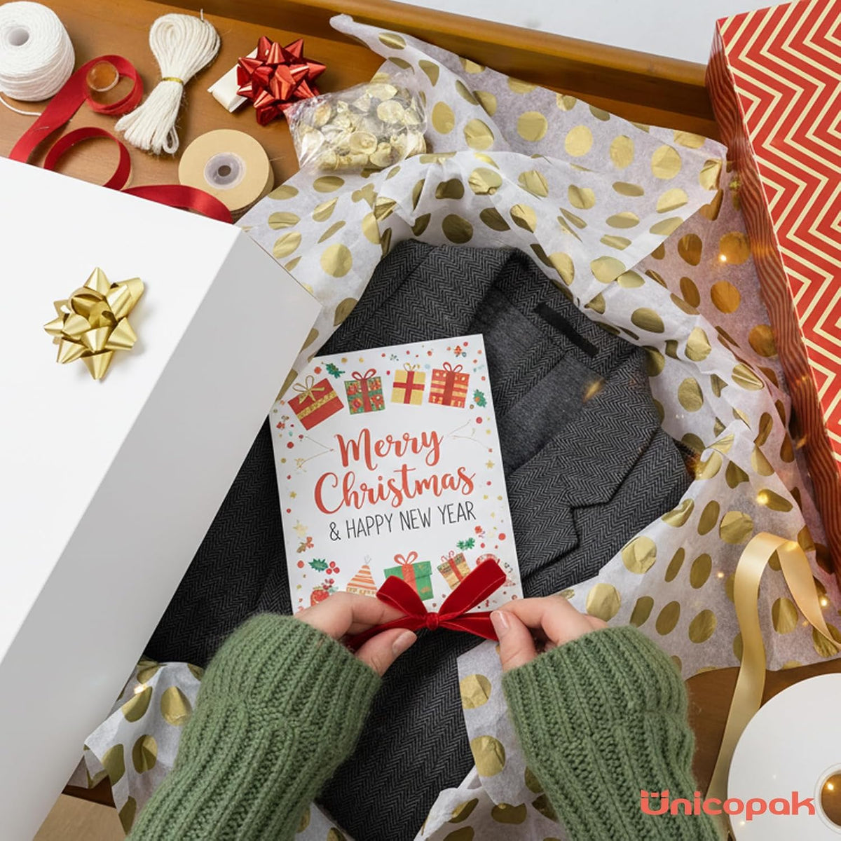 12 Pack Extra Large White Gift Boxes with Lids, 17x11x4 Inches