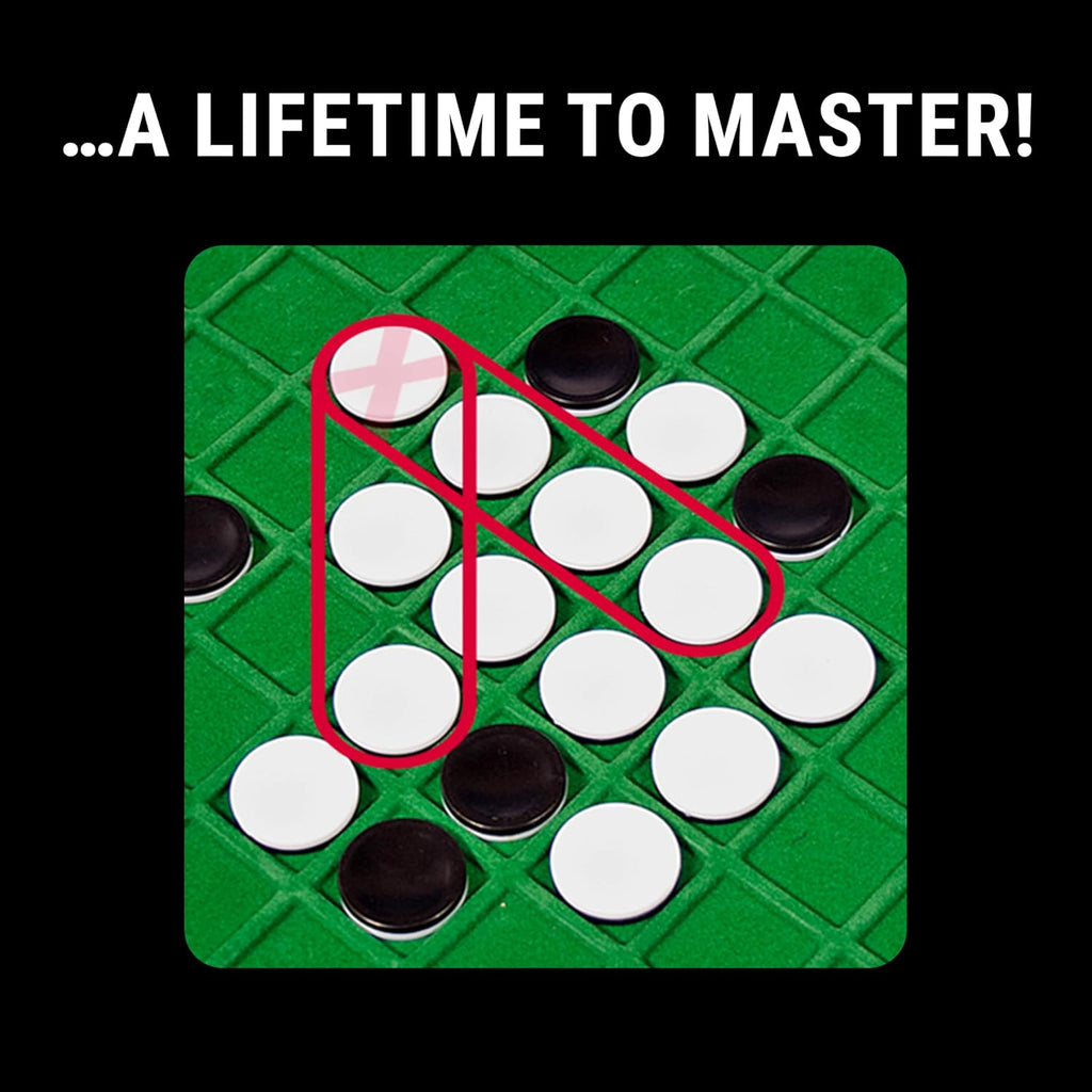 Ravensburger Othello - Classic Strategy Board Game for 2 Players - Easy to Learn, Hard to Master - Fast-Paced Family