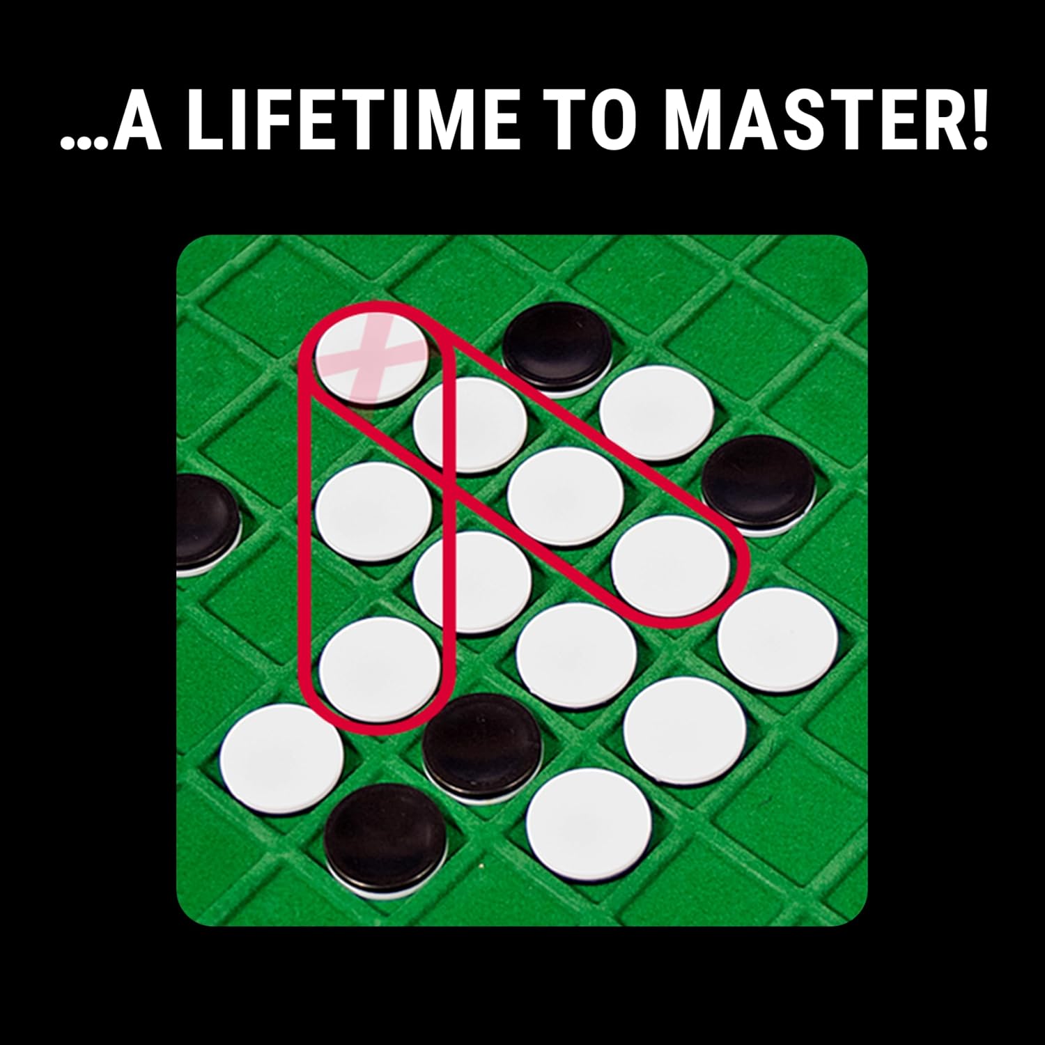 Ravensburger Othello - Classic Strategy Board Game for 2 Players - Easy to Learn, Hard to Master - Fast-Paced Family