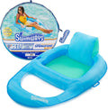 Spring Float Premium Recliner Pool Lounger, Inflatable Pool Floats for Adults with Fast Inflation