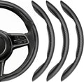 Steering Wheel Cover 3 Pcs Set, Anti-Slip, Scratch-Resistant, Universal Fit for 14-16 Inch Steering Wheels, Car