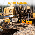 Cordless Grease Gun Compatible with DeWalt 20V MAX Battery(Tool Only)