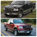 Headlight Compatible with 2004-2008 Ford F150 Chrome Housing