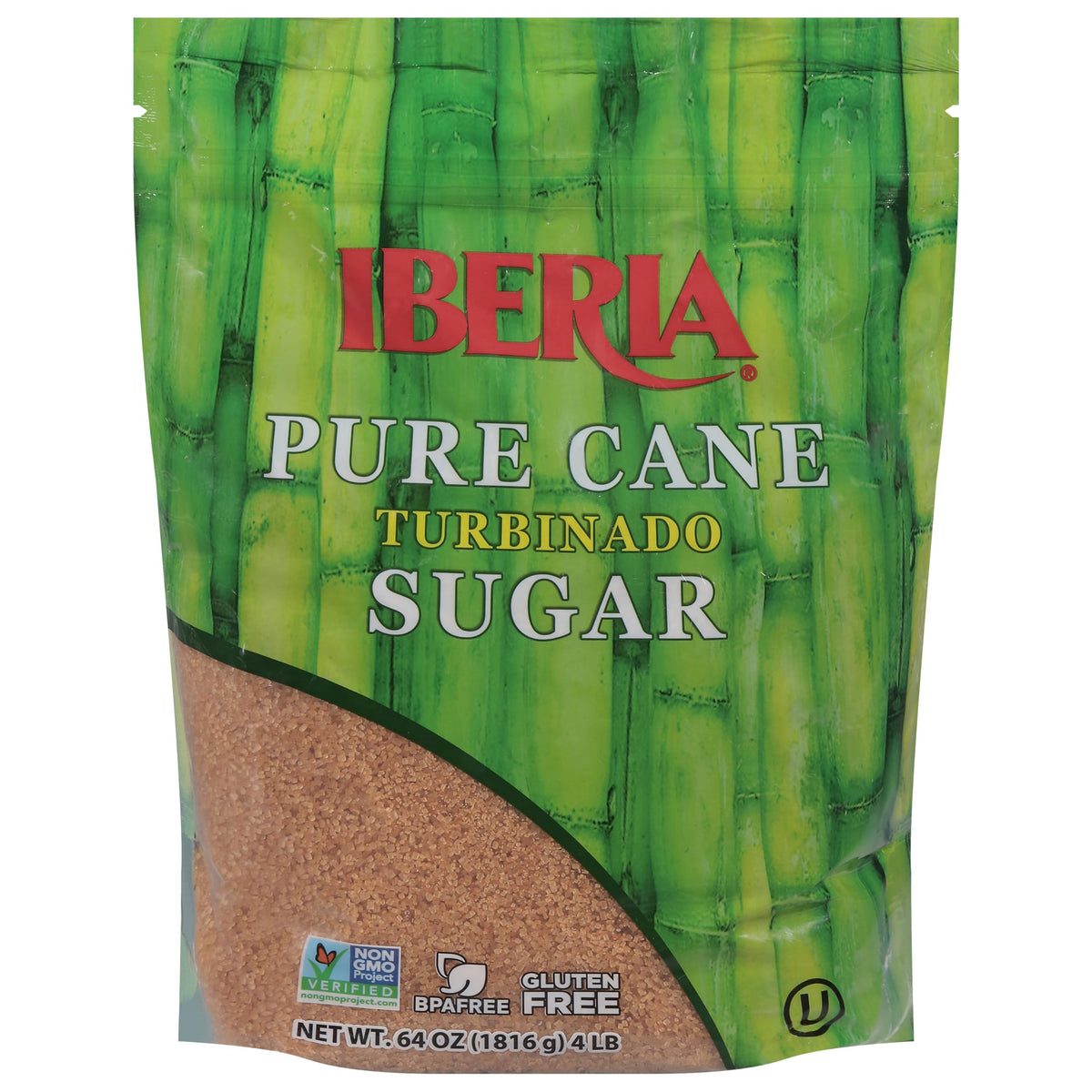 Pure Cane Raw Turbinado Sugar, 4 lb.