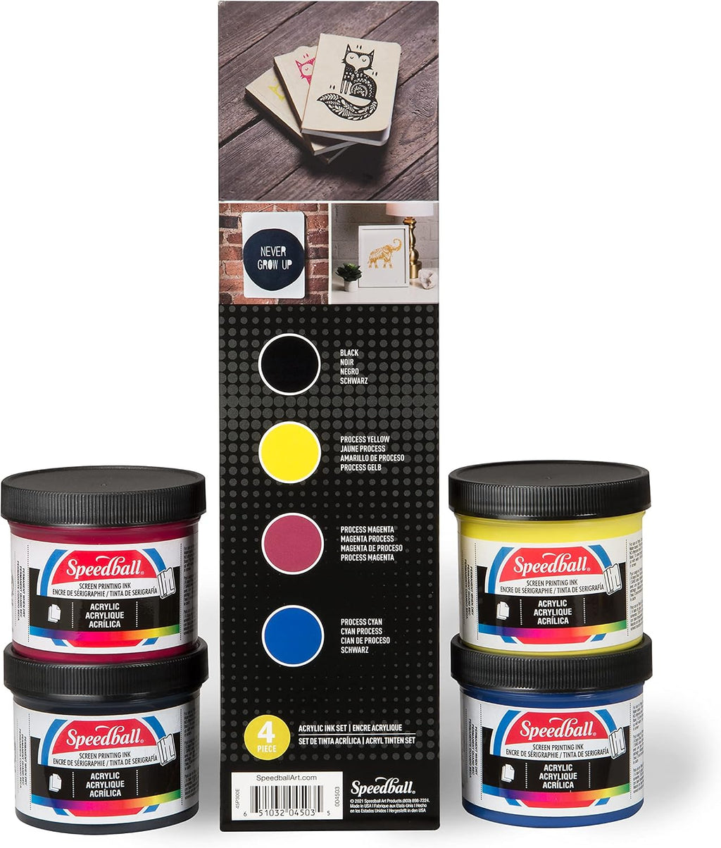 Acrylic Screen Printing Ink Starter Set (4503)