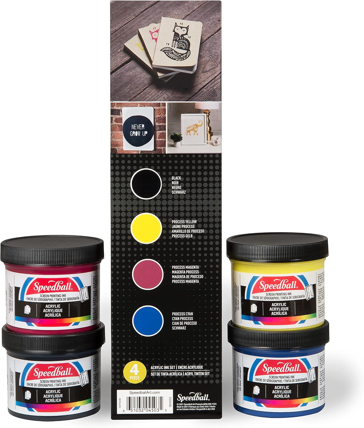 Acrylic Screen Printing Ink Starter Set (4503)