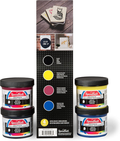 Acrylic Screen Printing Ink Starter Set (4503)