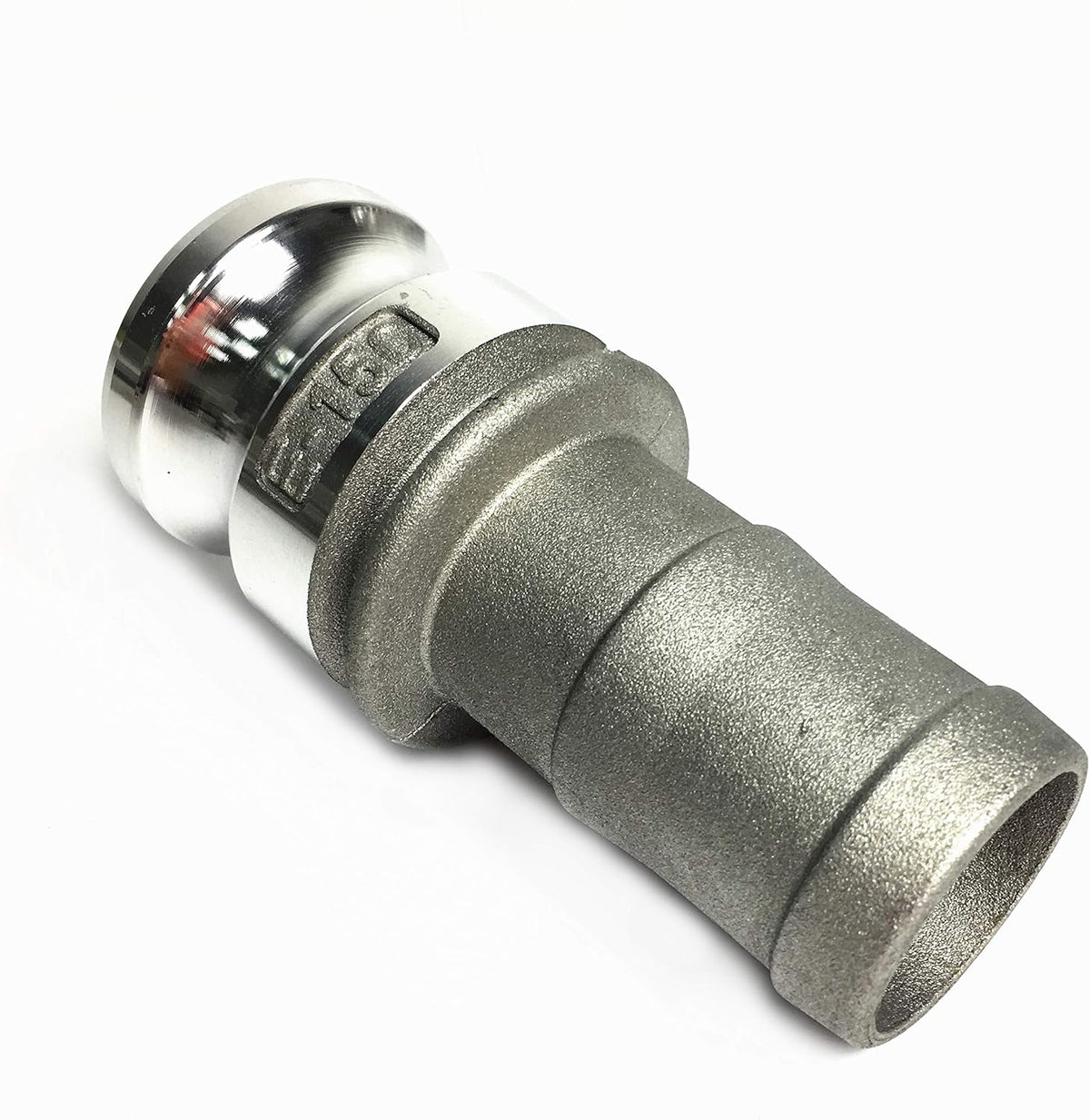 Sigma 1-1/2" 1.5" 150E Aluminum Type E Camlock Fitting Male Adapter X Hose Barb