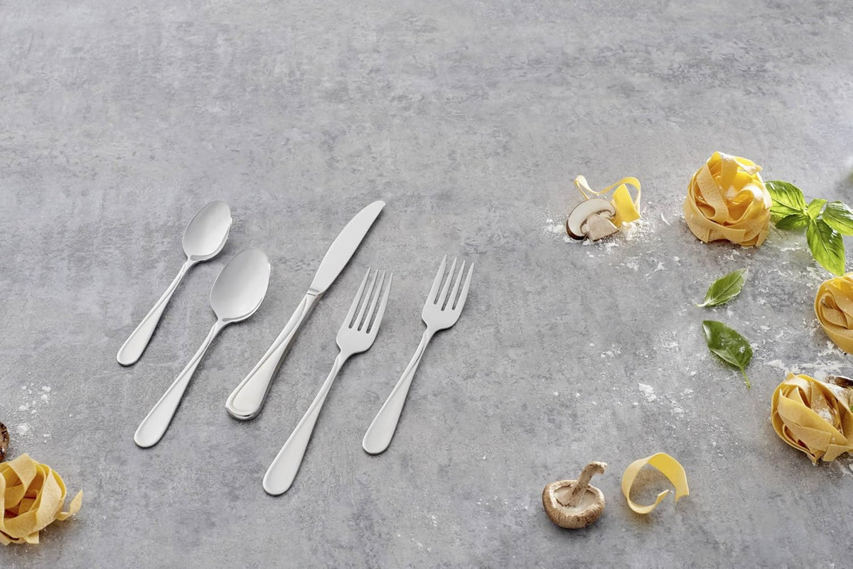 Flatware Flight Dinner Forks 18/0 Silverware Set for 6, (6-Piece)