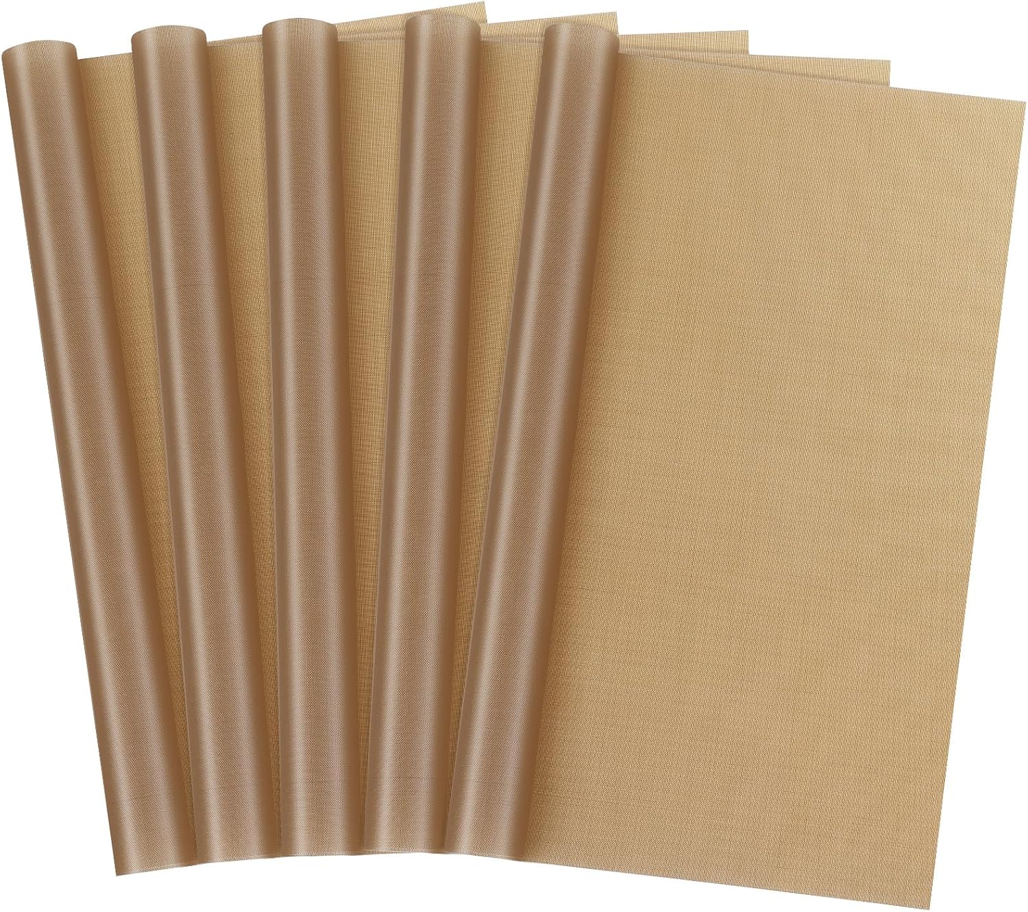 5 Pack Teflon Sheet for Heat Press, Large Size Heat Transfer Press Cover Paper Heat Resistant Transfer Protector Mats