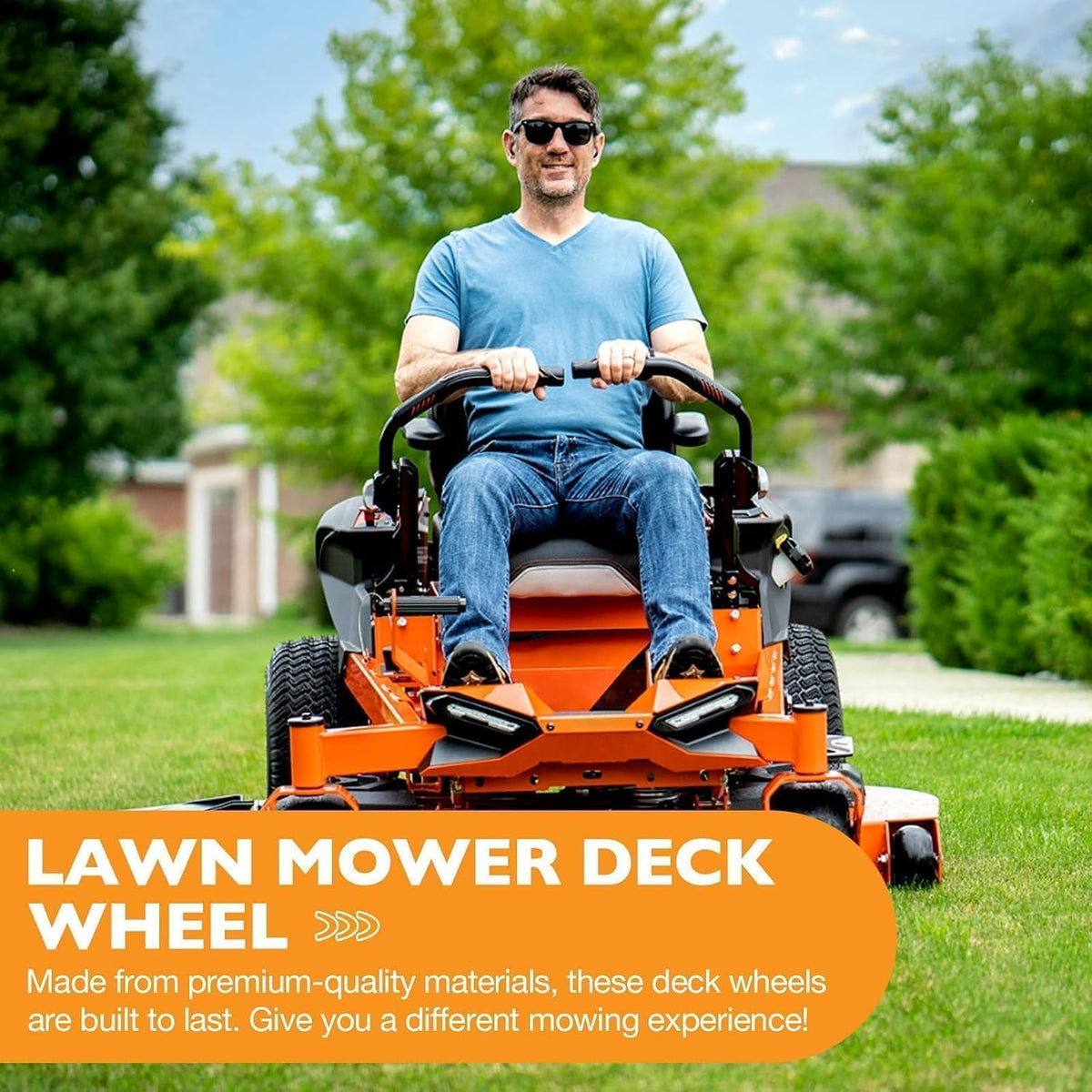 03905900 Anti Scalp Deck Wheel Fits Gravely Ariens Mower Tractor