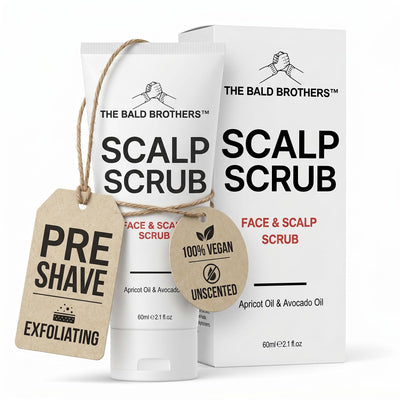 Bald Head Exfoliator | Exfoliating Scalp Scrub For Men