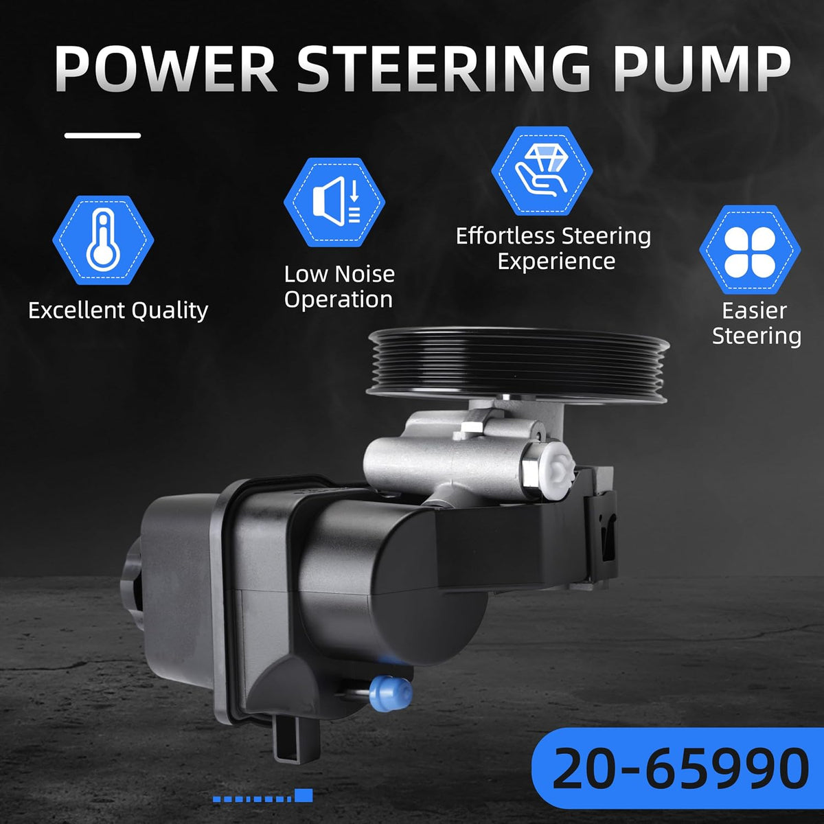 Power Steering Pump, 20-65990, for Buick Rainier 2004-2007