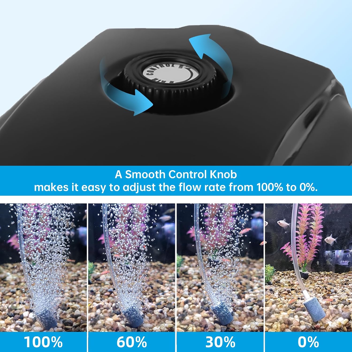 Aquarium Air Pump 300GPH