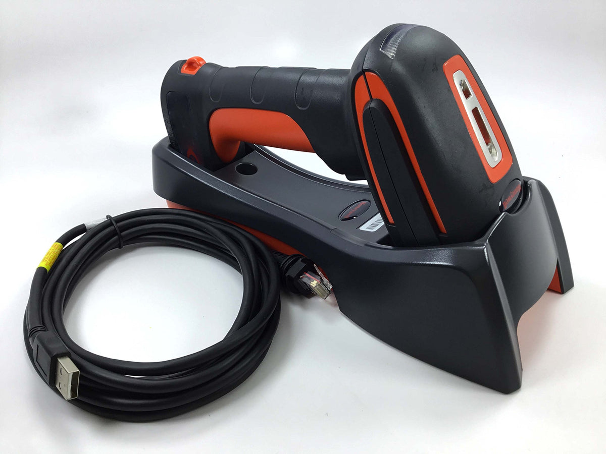 Granit 1981i-FR(Full Range) Wireless Bluetooth Heavy Duty Industrial-Grade Area-Imaging Barcode Scanner Kit (1D, 2D