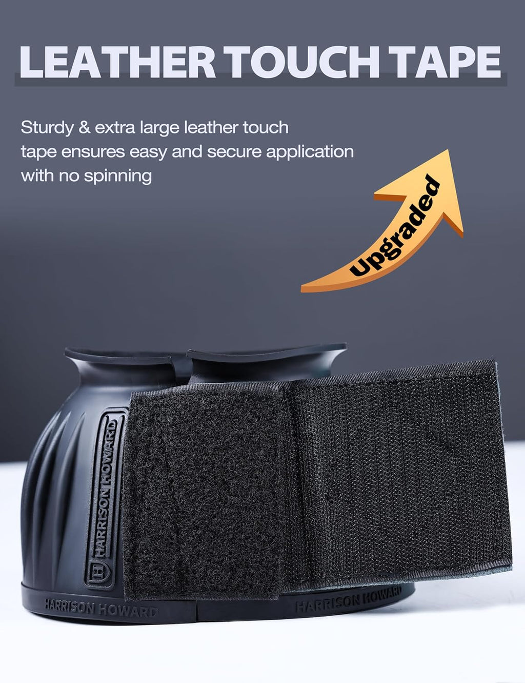 4/Pack Rubber Pull-on Bell Boots, Hoof Overreach Protection