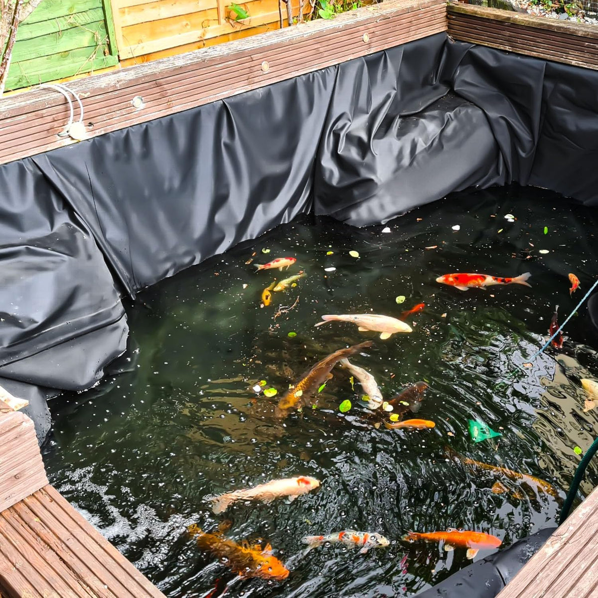 10x15 ft Pond Liner, HDPE Thickness Fish Pond Liners