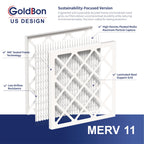 10x10x1 MERV 11 Air Filter 6-Pack for HVAC Furnance