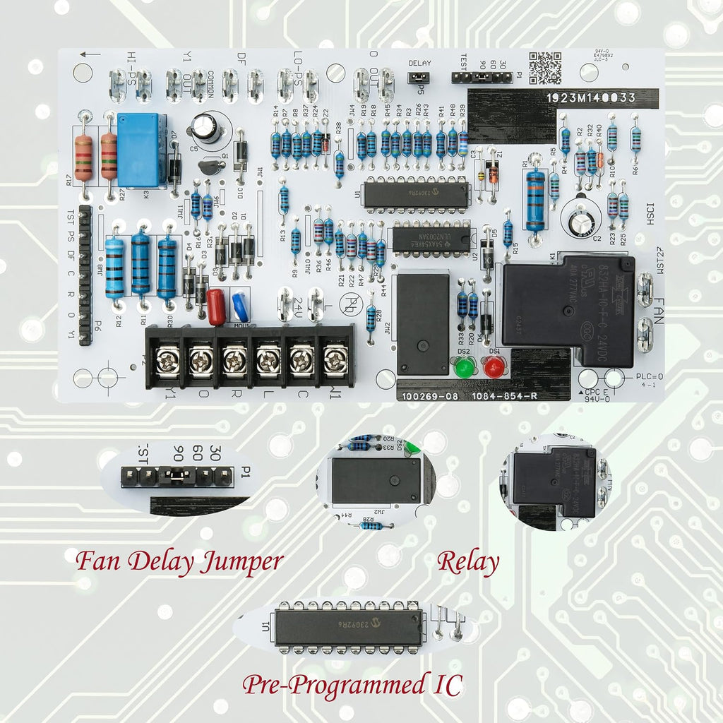 16V38 Upgraded Replacement for Lennox Armstrong Defrost Control Board