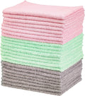 Microfiber Cleaning Cloths, Ultra-Soft and Highly Absorbent, Streak-Free, Lint-Free, Scratch-Free, Washable, for Car