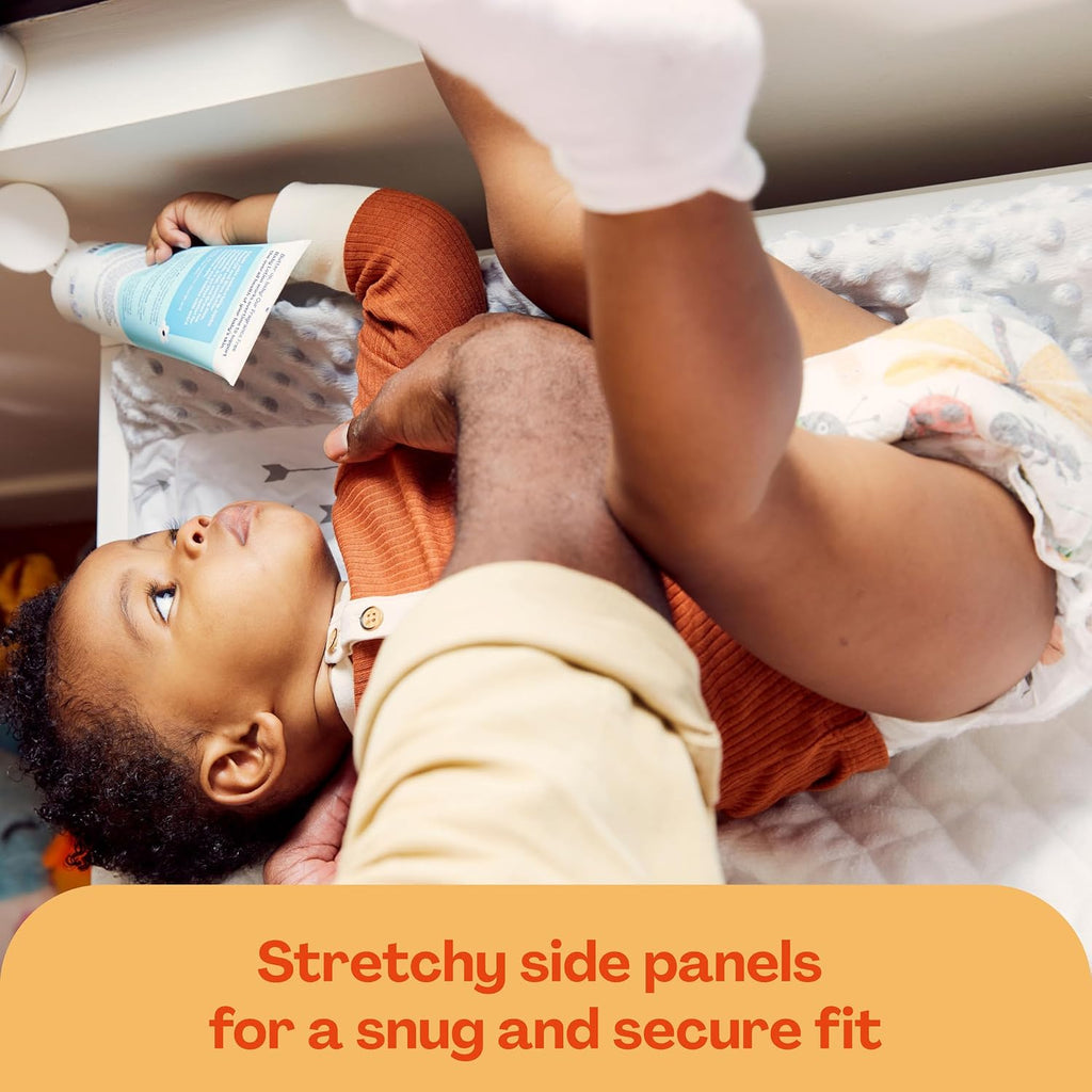 Premium Baby Diapers Size 1, 32 Count of Disposable, Extra-Absorbent, Hypoallergenic Baby Diapers with Snug and