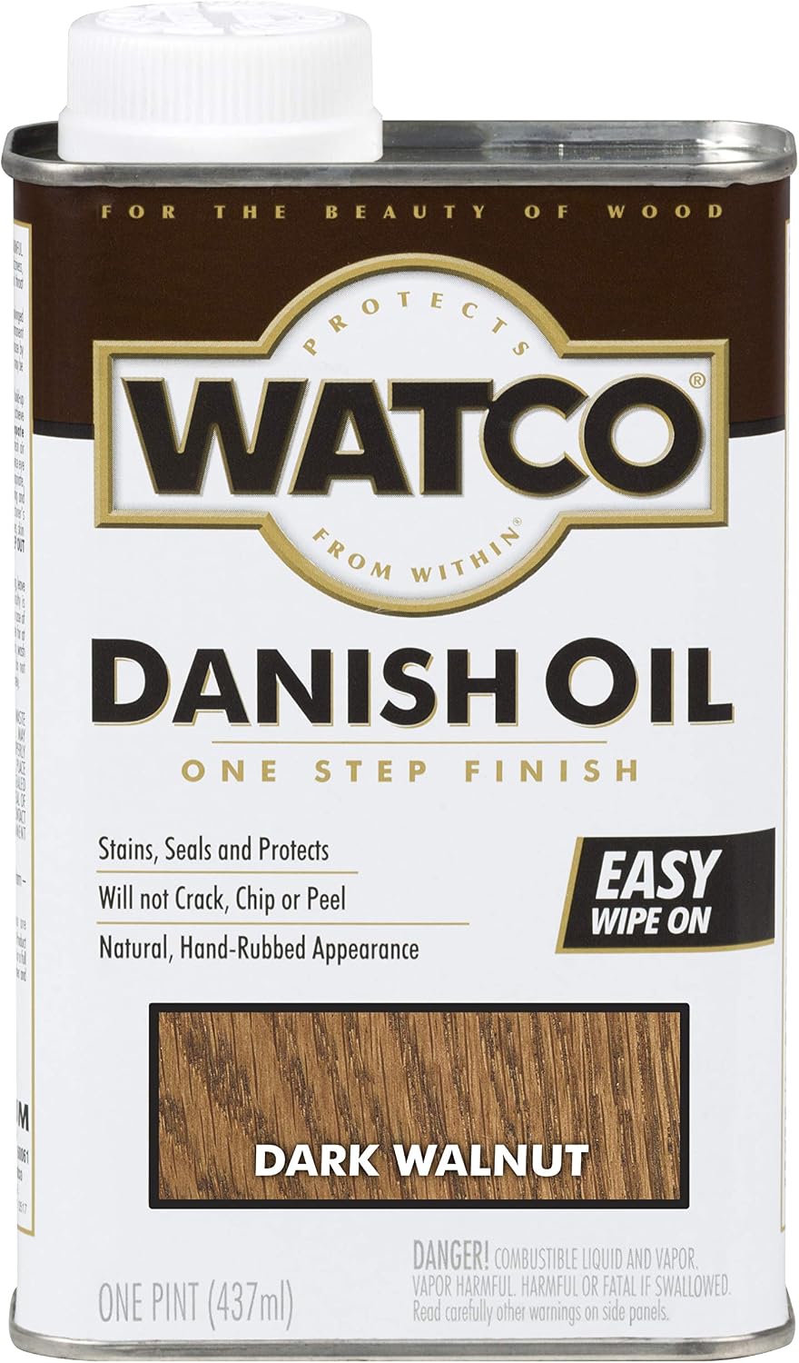 Dark Walnut Danish Oil Wood Finish