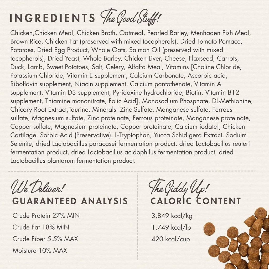 Puppy Gold Premium Dry Dog Food - Chicken Recipe - 5 lb