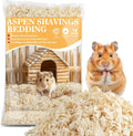 Hamster Bedding - Aspen Shavings Small Animal Pet Bedding | Aspen Bedding for Small Animals, Guinea Pigs, Rabbits
