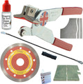 Ceramic Tile Cutter – Kit - Cut Curves, Notches, Corners and Plunge Cut Square Outlets with 4 1/2” Diamond Blade For