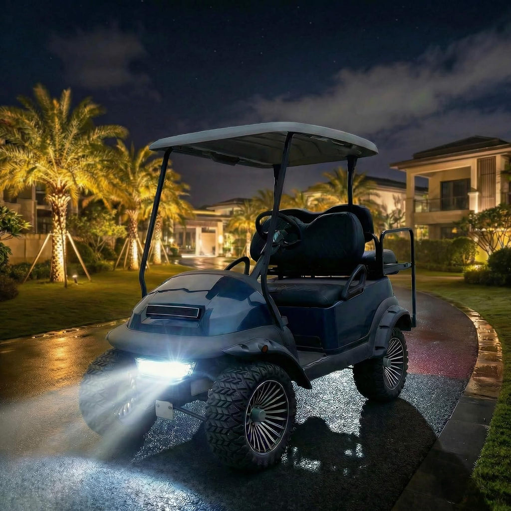 NOKINS Golf Cart Light Kit with Bumper for Club Car Precedent 2004-UP