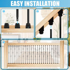 1/2" Square Iron Balusters - Single Basket & Double Basket - 20p