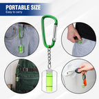 WORKPRO 3-Pack Mini Pocket Tool Spirit Level with Keychain