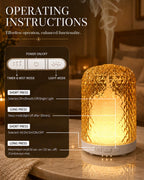 Glass Essential Oil Diffuser with Pulse/Continuous Mist