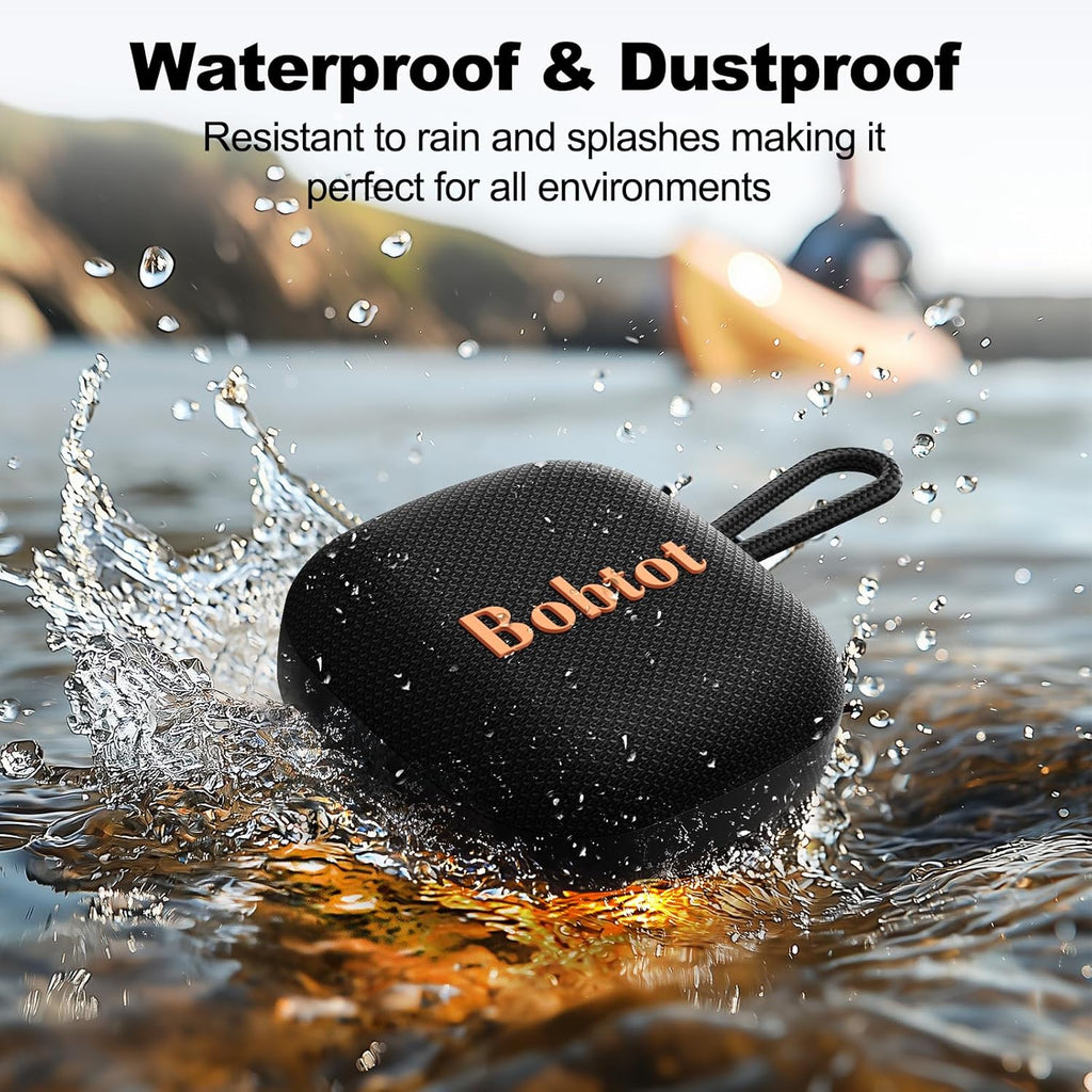 Portable Bluetooth Speakers Wireless, IPX7 Waterproof Mini Speaker with 16 Hours Playtime, Loud Stereo Sound, TWS
