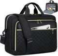 Laptop Bag 17.3 Inch Laptop Briefcase for Women Men Waterproof Shoulder Messenger Bag Large Computer Bag for Business