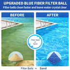 5.5LB Pool Filter Balls for Sand Filter Above Ground Inground Swimming Pool