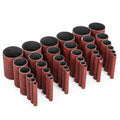 Dark Stone Sanding Sleeves for Oscillating Spindle Sander, Aluminum Oxide, 6-Pack (0.5, 1/2, Inches, 800)