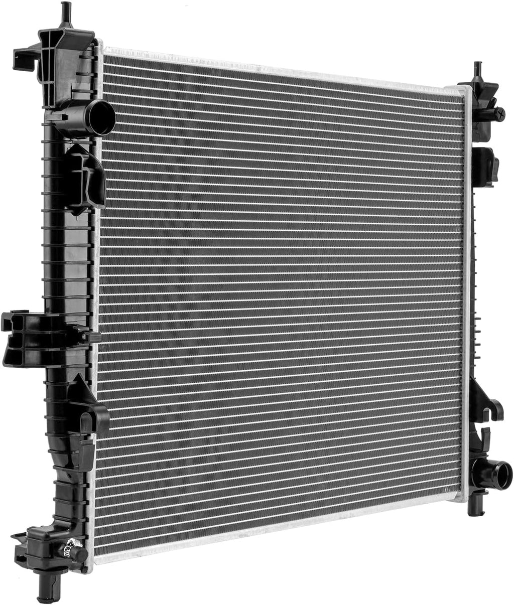 Torchbeam Replacement Engine Radiator for 2016-2022 Grand Cherokee 3.6L, 2016-2022 Durango 3.6L, 2022 Grand Cherokee WK, 2016-2019 Grand Cherokee 3.0T Transmission Oil Cooler Included CU13656