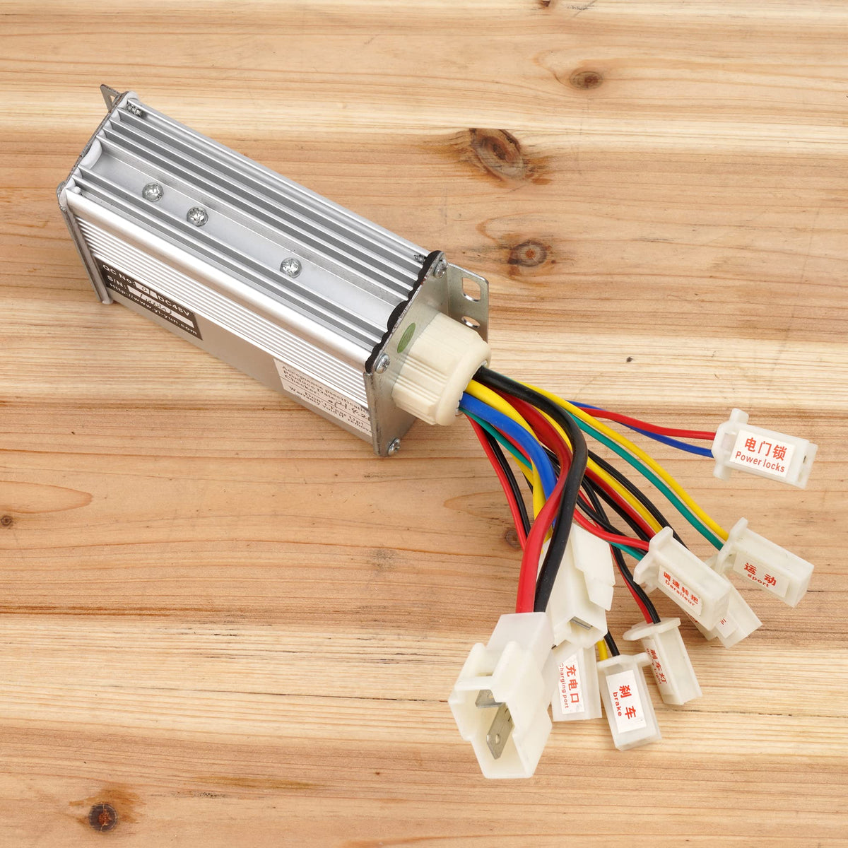 Controller 48V1000W for Brushed Motor with White Battery Connector Terminal