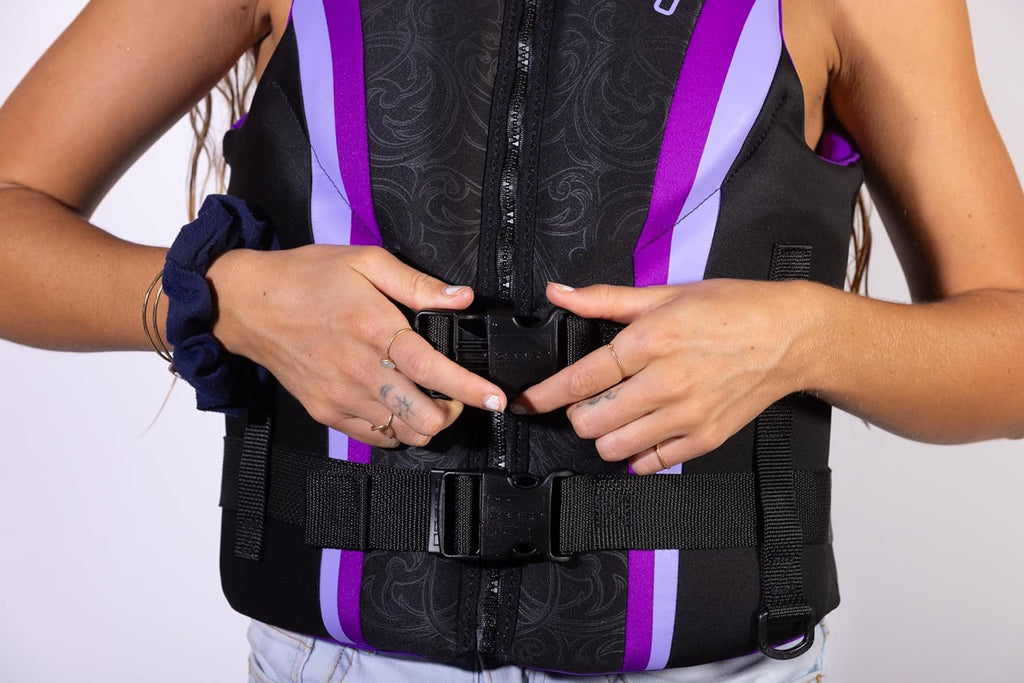 Impulse Women's Life Jacket, US Coast Guard Approved, Great for Any Water Sports - Boating, Skiing, Surfing, PWC