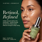 Gentle 1% Retinol Serum for Beginners with Peptides, 1 Fl Oz