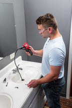 RIDGID 40043 Micro CA-25 Hand-Held Inspection Camera with 4' Cable, Borescope, Red