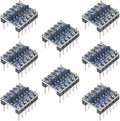 8pcs 4 Channel IIC I2C Logic Level Converter Bi-Directional Module 3.3V-5V Shifter Modules for Raspberry Pi Microcontrollers