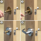 Master Lock Keyed Entry Door Lock, Commercial Grade Chrome Lever SLCHKE26D