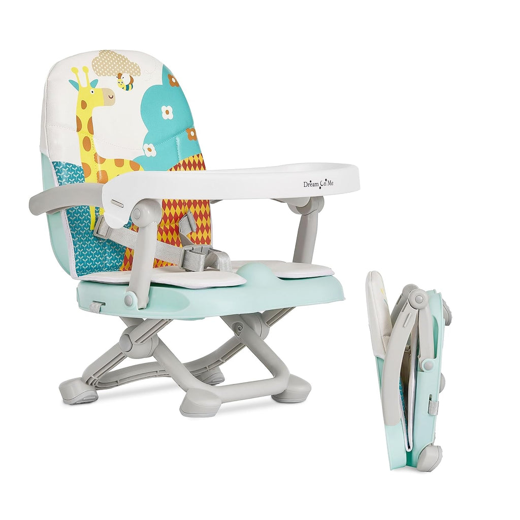Munch N Go Booster Seat for Babies 6–36 Months, 3-in-1 Feeding, Floor & Table Seat, Adjustable 4 Heights, Lightweight