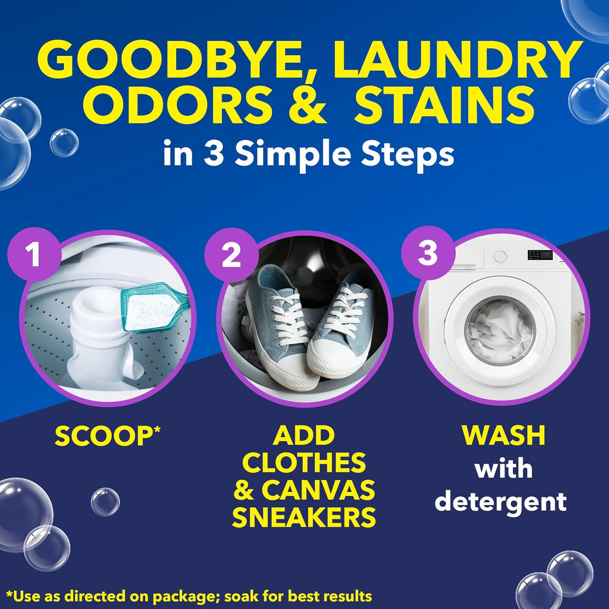 Odor Blasters Versatile Odor and Stain Remover Powder, 5 lb