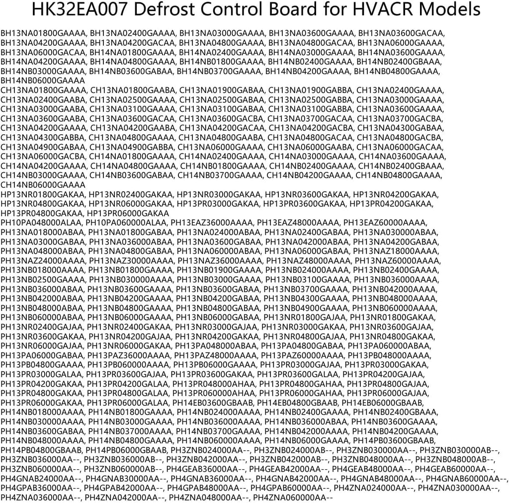 HK32EA007 Defrost Control Board HVACR Replacement 213CEA036000BAAA