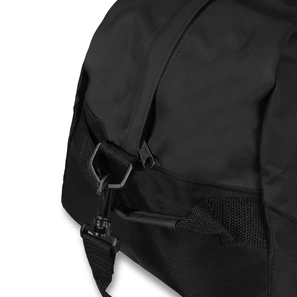 21'' Large Duffle Bag with Adjustable Strap (Black)