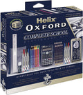 Oxford Complete Back to School Stationery Set - Comprehensive Helix Oxford school supplies set including Maths Set