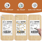 4x6 Direct Thermal Shipping Labels - 4 Rolls, 220 Labels/Roll, Perforated Postage Paper with Alignment Hole